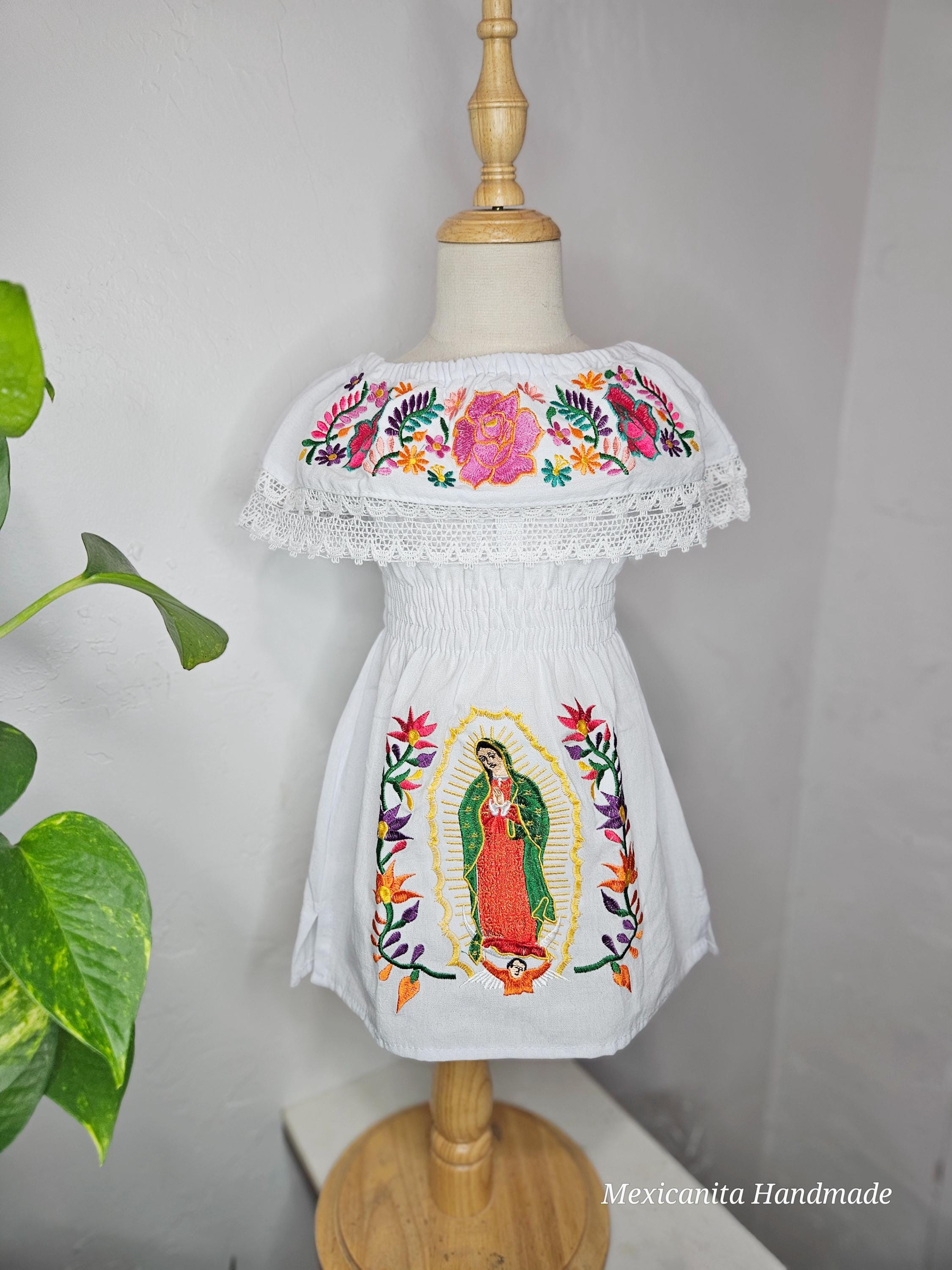 white christmas dresses Girl's Red X Traditional Mexican Cinco De Mayo Fiesta Dress 2-14 – unik  Retail main image 1