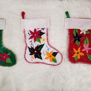 Christmas stockings|| Embroidery stocking