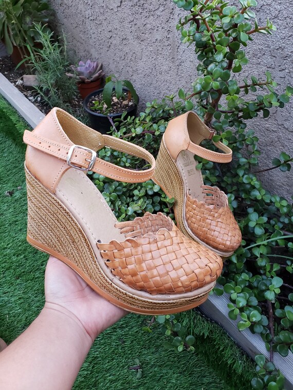Elena espadrille deals wedge heels