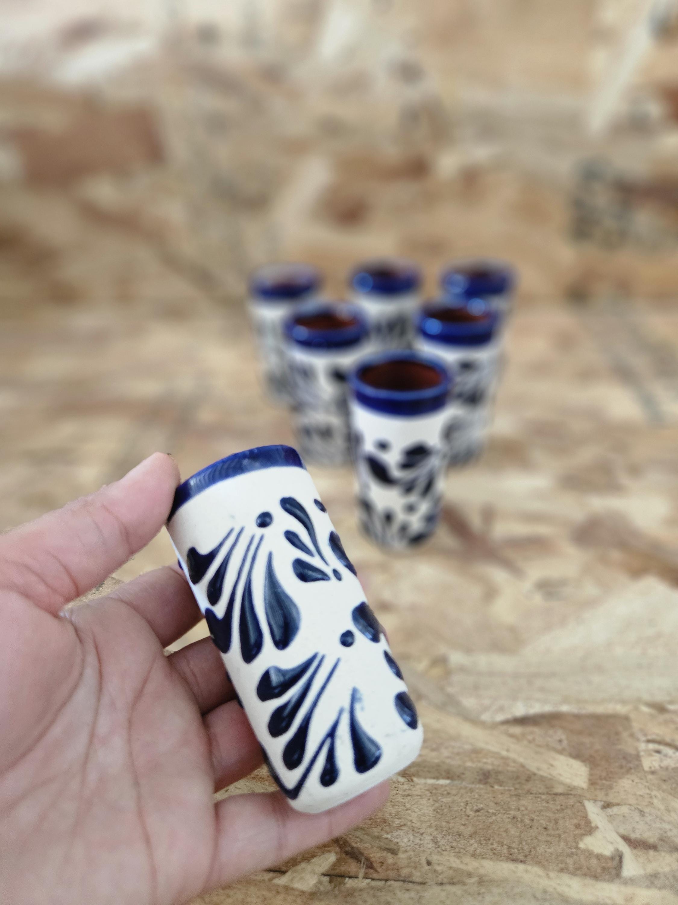 Set of 2 Shot||mexican Shot Glasses||cielito Lindo Decor