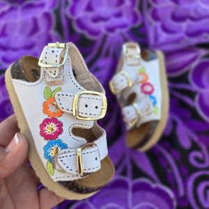 Handmade Leather Baby Huarache Sandals: Mexican Toddler Girl Shoes