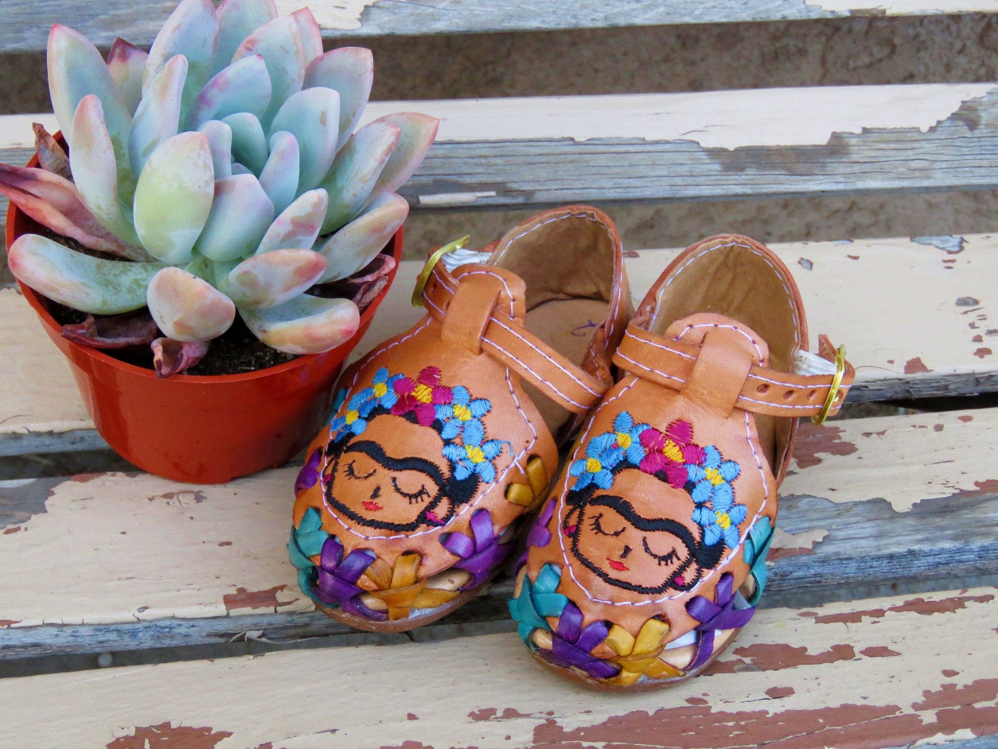 huaraches frida kahlo