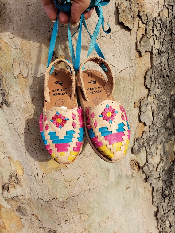 Zapatos mexicanos para ninas hot sale