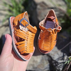 Handmade Leather Huaraches Sandals for Baby Boys