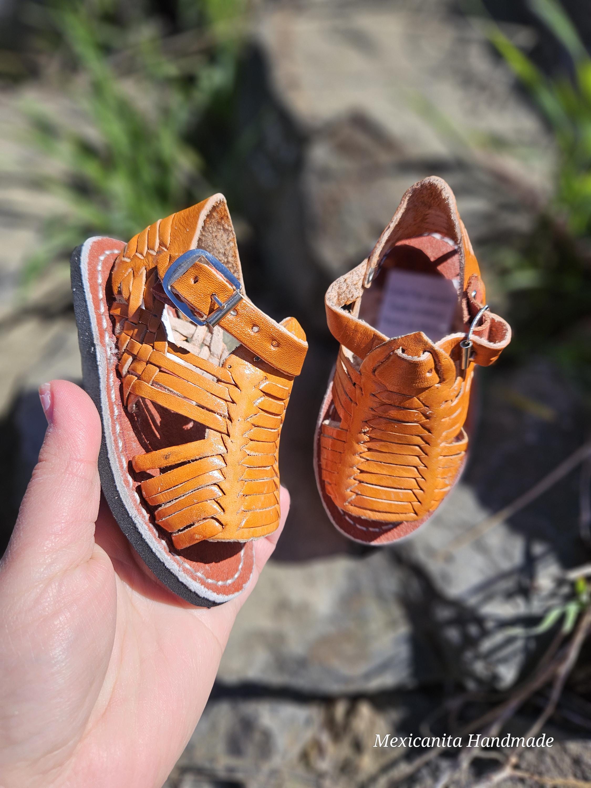 Handmade Leather Huaraches Sandals for Baby Boys