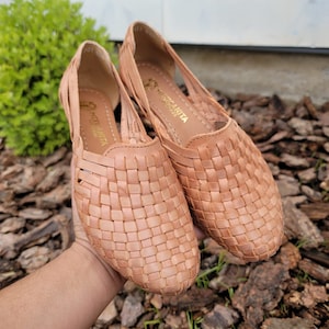 Thelma flache mexikanischeHuarache-Sandalen //Huarache-Mexikanische Sandale //Mexikanische Sandale //Mexikanischer handwerklicher Schuh