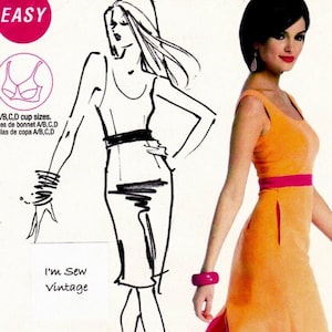 McCall&#39;s MP285 / M6699 Sewing Pattern, Misses&#39; Dress ~ Fitted, Lined Bodice with Semi-Fitted Skirt Sewing Pattern, Size 6-14, ©2013, UNCUT