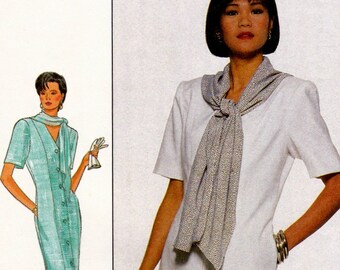 Simplicity 9491 Vintage Sewing Pattern, Misses'/miss Petite Dress ...