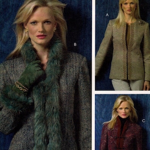 McCall&#39;s M4927 Sewing Pattern, Misses&#39;/Miss Petite Lined, Fitted Jackets in Three Lengths Sewing Pattern, Size 10-14,©2005