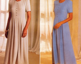 Butterick 4367 Vintage Sewing Pattern, Misses&#39;/Miss Petite Dress ~ &#39;DW3&#39; Dress Designed by David Warren Sewing Pattern, ©1996