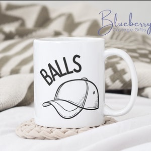 Balls Bobby Supernatural Mug - SPN - SPN Gift Mug -  Supernatural fan mug - Bobby quote