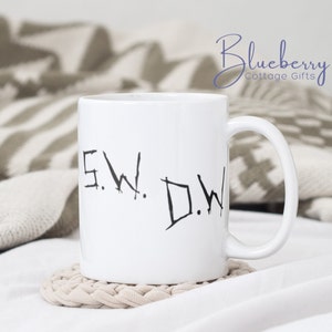SW DW -Sam Winchester - Dean Winchester SPN - spn Gift Mug -  Supernatural fan mug - Sam and Dean Winchester quote