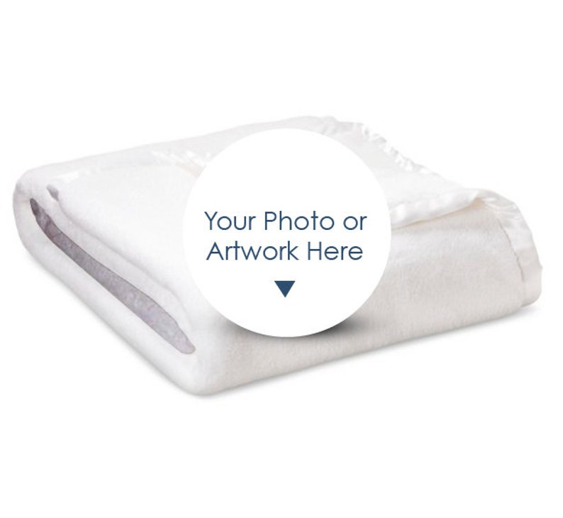 Custom Print Fleece Blanket Personalized Fleece Blanket Etsy