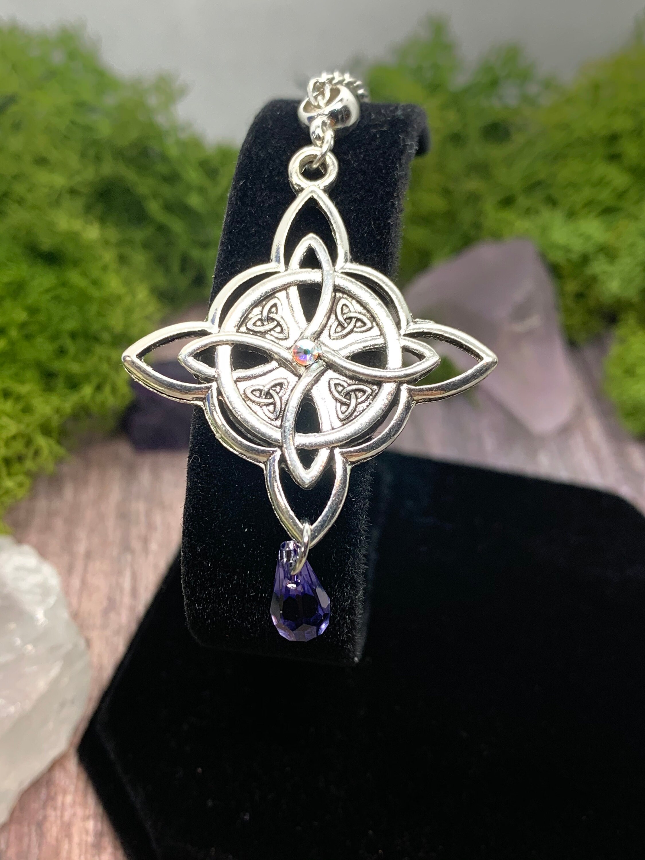 Celtic Knot Witch Jewelry Wiccan Necklace Wicca Necklace Pagan  Etsy