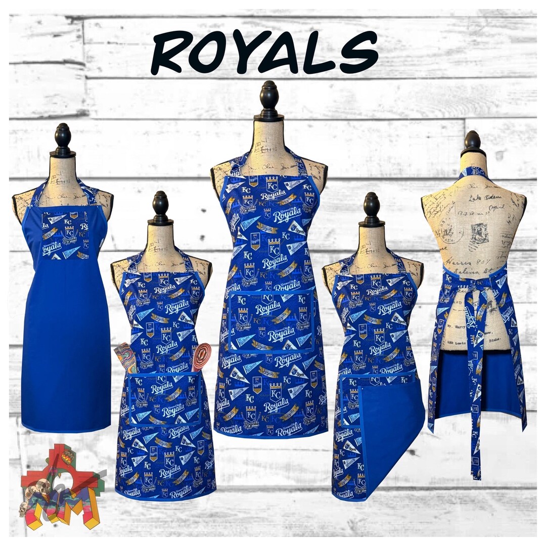 Kansas City Royals Apron | Embroidered Personalized Gift | Father's Day ...