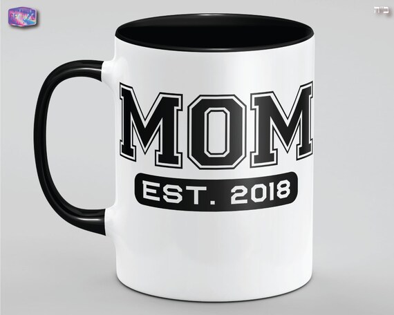 mom est 2018 mug