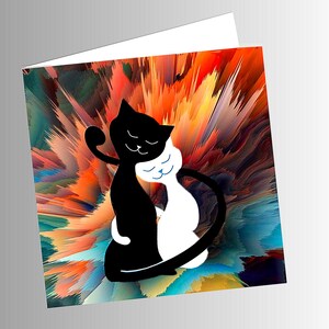 mappa, doppio, quadrato con gatti: tutto il fuoco, tutte le fiamme
