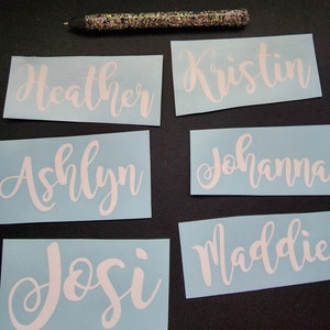 Custom Name Decal, Name Sticker, Custom Stickers, Decals For Cars, Decal Stickers, Decals For Cups