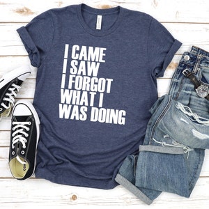 Funny Amnesia T-Shirt: Sarcastic Women&#39;s Tee