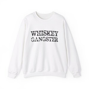 Whiskey Gangster Heavy Blend Crewneck Sweatshirt
