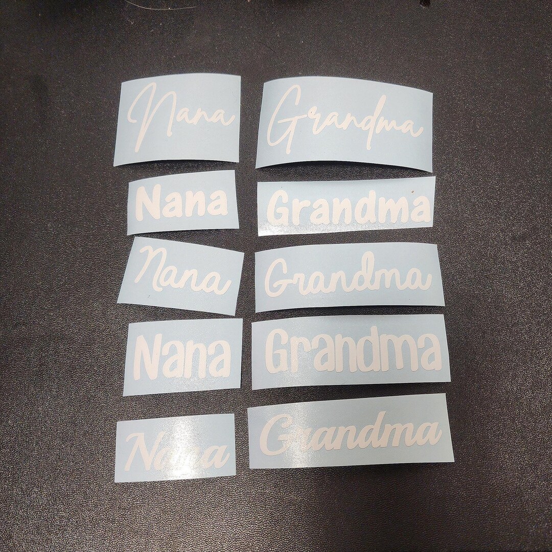 Custom Name Vinyl Decal – Personalized Car, Tumbler Sticker - Etsy