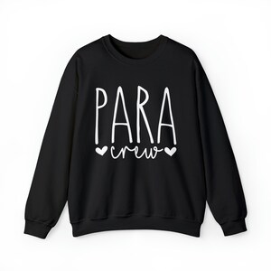 Para Sweatshirt, Para Crew Heavy Blend Crewneck Sweatshirt