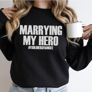 Marrying my hero Soldiers Wife Army Wife Police Wife Firefighter Wife Military Wife shirt, Deployment Wife shirt, Deployment shirt