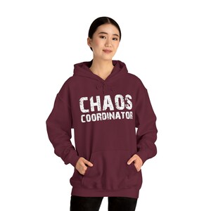 Chaos Coordinator Unisex Heavy Blend™ Hooded Sweatshirt
