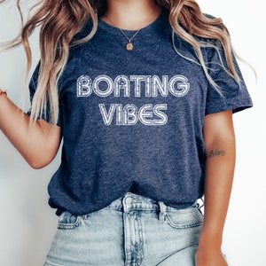 Boating Vibes Unisex Jersey Short Sleeve Tee