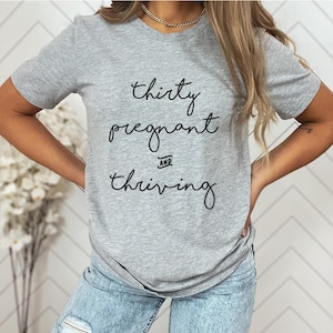 30th Birthday and Pregnant, Best Friend Birthday Gifts, Pregnancy Birthday Gift, 30th Birthday Gift, Birthday Pregnancy Announcement
