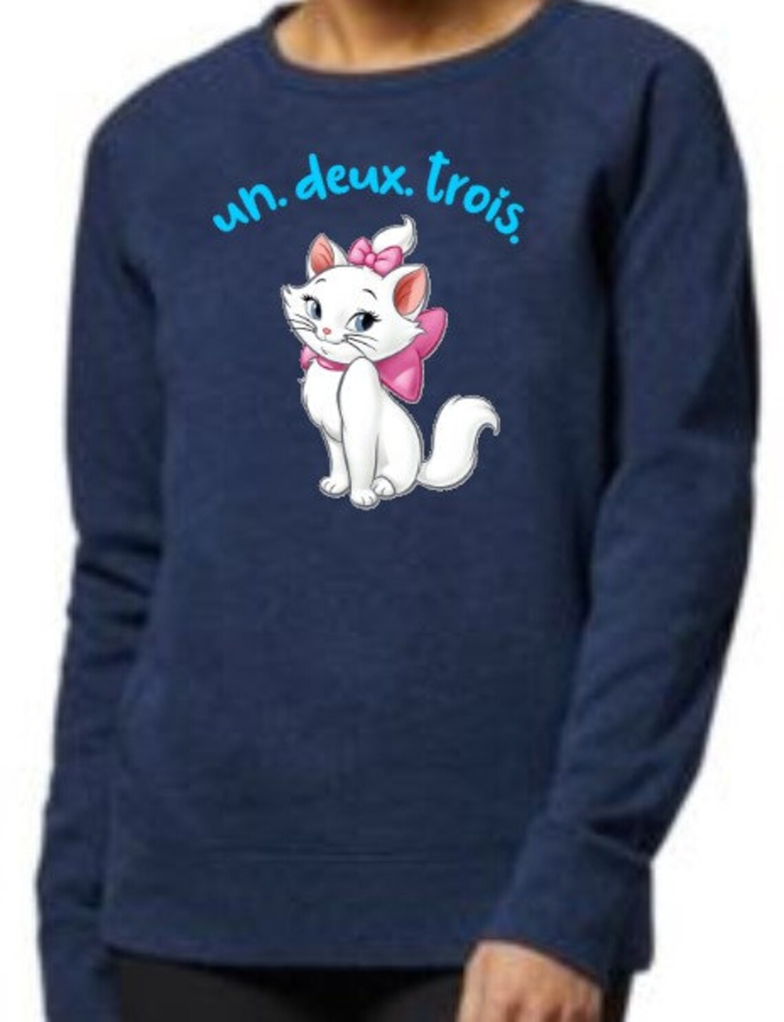 cat pullover sweatshirt