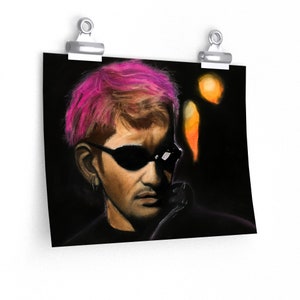 Layne Staley Premium Matte horizontal posters