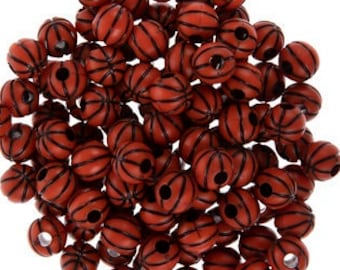 Basketball Beads, Kid Crafts, DIY, Sports