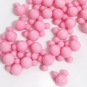12mm Mouse Head Beads, DIY, Kid Crafts, Mickey, Acrylic Beads