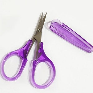 Mini Scissors with Cap, Shears, Craft Scissors, Embroidery Scissors