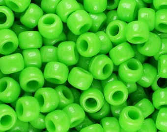 Perles poney citron vert, travaux manuels pour enfants, perles
