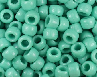 Vert sauge, Perles, Pony Beads