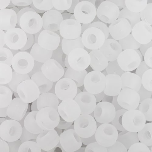 Ice Frosted Pony Beads Pony Beads Kid Crafts DIY Beads Etsy