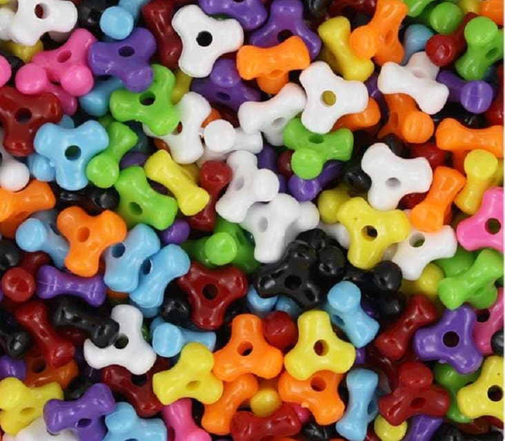 24 Beautiful Bead Crafts for Kids 16 500/1000 Opaque Tri Beads, Beads, Kid Crafts, Acrylic Beads, Tri Beads