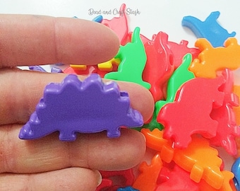 Dinosaur Beads, Colorful Dinosaur Beads, Beads, DIY, Kid Crafts