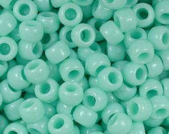 Perles vertes écume de mer, Perles, travaux manuels pour enfants