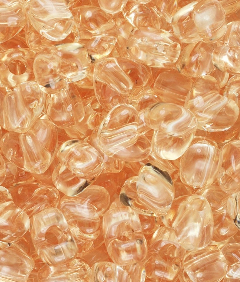 Champagne Heart Pony Beads DIY Kid Crafts