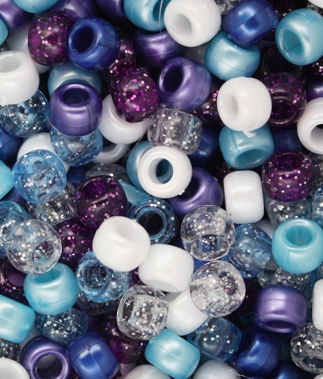 Galaxy Pony Bead Mix, Pony Bead Barrels, DIY. Kid Crafts, Gift For 