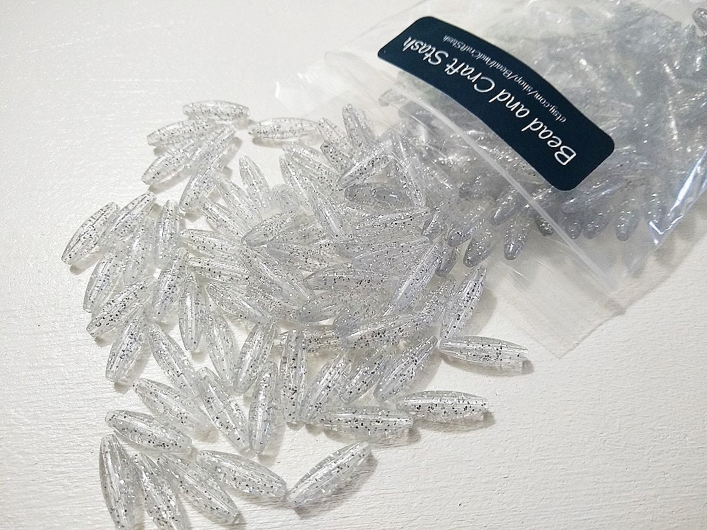 Spaghetti Beads, Silver Glitter, Kid Crafts, DIY