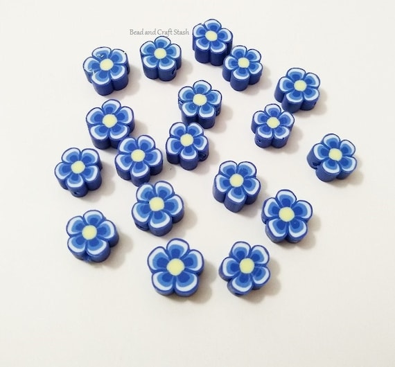 Fimo sale flower beads