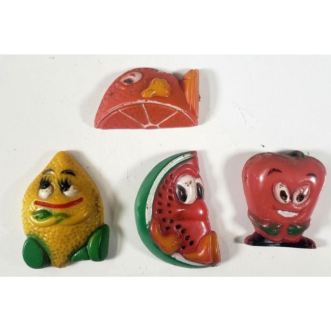 Vintage Refrigerator Plastic Fruit Veggie Etsy