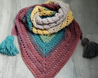 PDF SCHEMA PER UNCINETTO Scialle a triangolo Fredonia/Sciarpa a triangolo