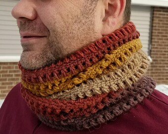 PDF MOTIVO ALL'UNCINETTO // Cappuccio Norfolk / Scaldacollo / Sciarpa rotonda / Cappuccio Infinity / Facilmente personalizzabile