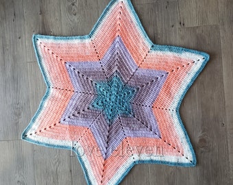 PDF HAAKPATROON Sixpence Deken / Gooi / Babydeken / Afghaans / Sprei