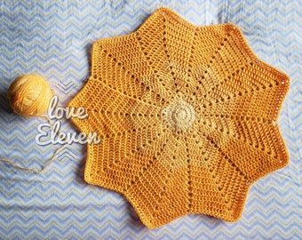 PDF HAAKPATROON Izar Deken / Gooi / Babydeken / Afghaans / Sprei